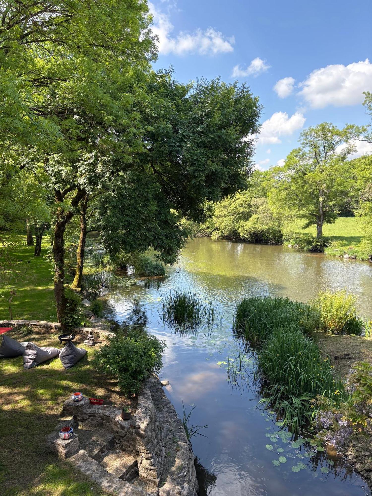 Chanverrie Le Moulin Du Guy, Proche Du Puy Dufou Bed & Breakfast エクステリア 写真